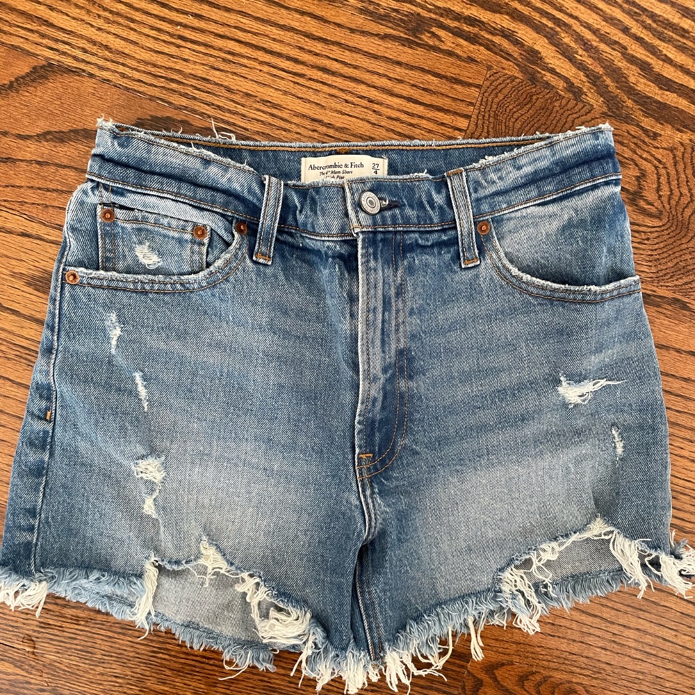 Abercrombie and Fitch Jean Shorts Sz 27/4